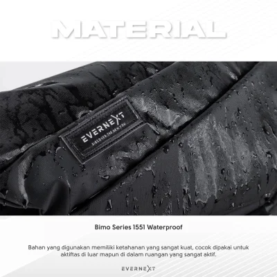 Evernext - Tas Selempang Waterproof Pria Sling Bag Volta Anti Air Messenger Bag Tas Multifungsi Pria