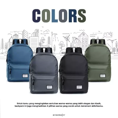 Evernext - Tas Ransel Pria Waterproof Tas Sekolah Kuliah Pria Wanita Tas Outdoor Anti Air Backpack Laptop Venom
