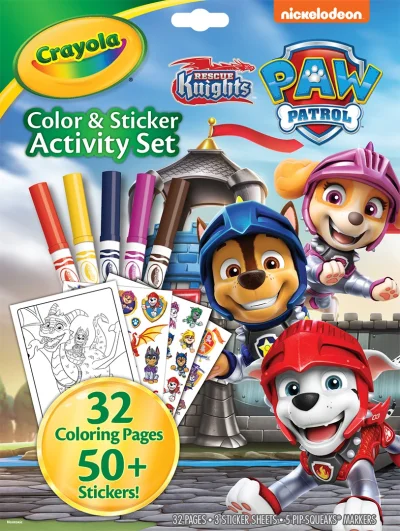 Color & Sticker Activity Set: Paw Patrol