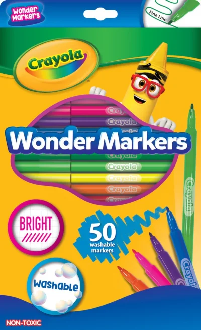 50 Ct. Washable Wonder Markers
