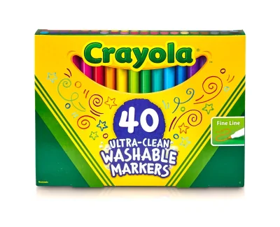 40 Ct. Ultra Clean Washable Fine line Markers
