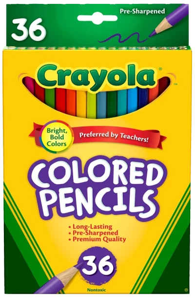36 Ct. Colored Pencils