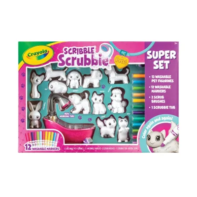 Scribble Scrubbie Super Set