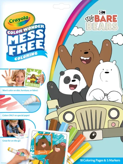 Color Wonder: We Bare Bears