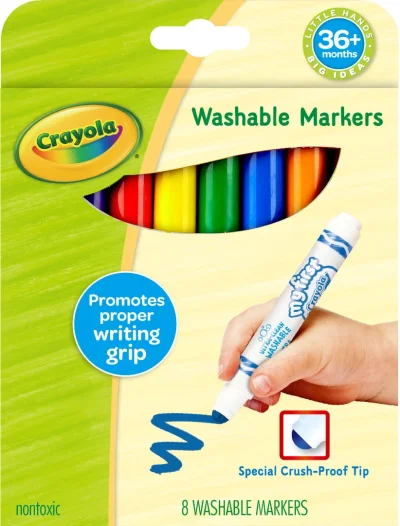8 Ct. My First Washable Markers