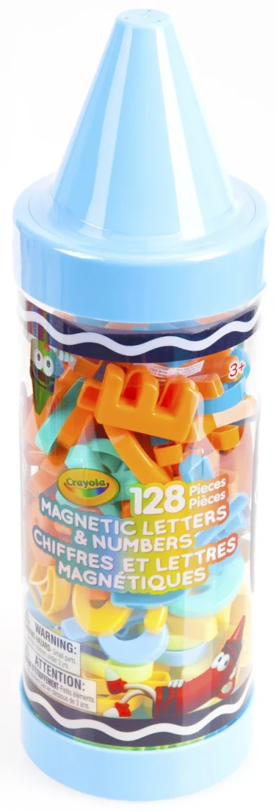 128 Pcs Magnetic Letters & Numbers