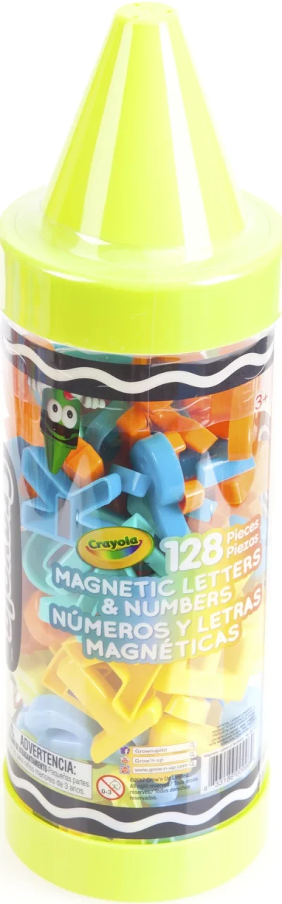 128 Pcs Magnetic Letters & Numbers