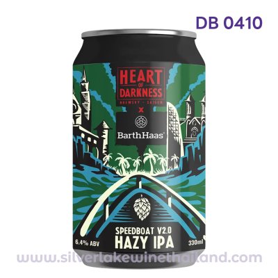 Heart of Darkness X Barthhass Speedboat V2.0 Hazy IPA Can 330 ml
