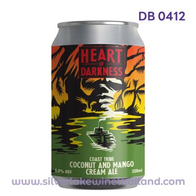 Heart of Darkness Coast Tribe Coconut and Mango Cream Ale Can 330 ml