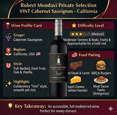 Robert Mondavi Private Selection Vint Cabernet Sauvignon