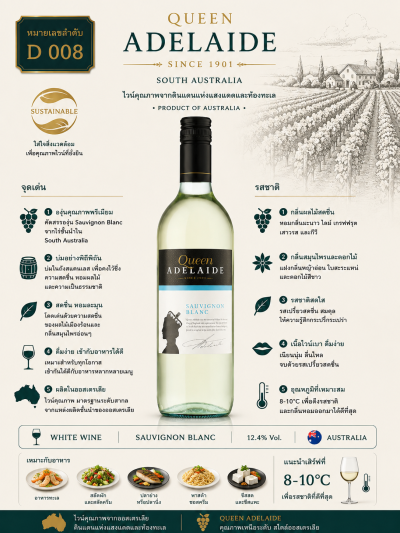 Queen Adelaide Sauvignon Blanc