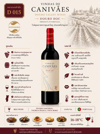 Vinhas De Canivaes Douro Valley Red
