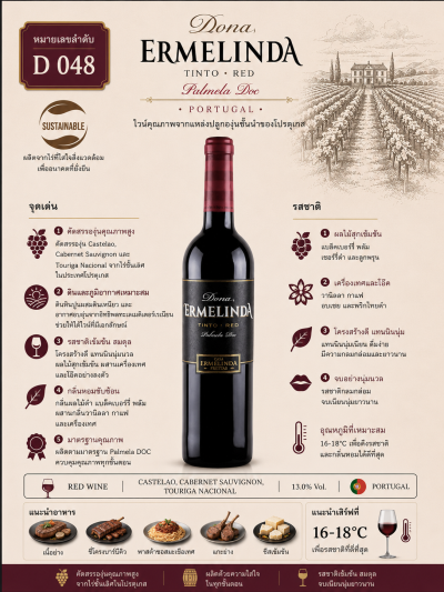 Dona Ermelinda Tinto Red