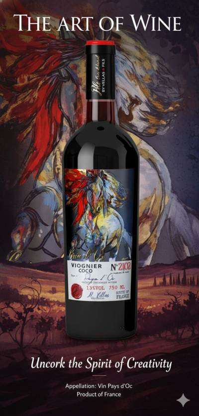 Crin d'Or Viognier Coco Pays d’Oc 2022