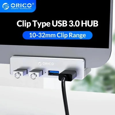 Orico Clip-type USB 3.0 HUB Aluminium 4 Ports(MH4PU)