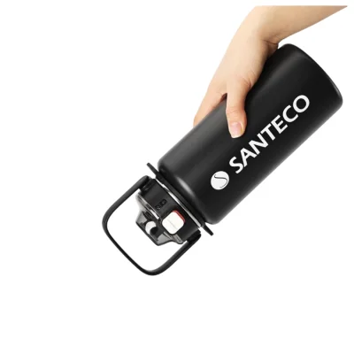 SANTECO Vacuum Insulated Large Capacity Water Bottle with Straw รุ่น Erie | กระบอกน้ำเก็บอุณหภูมิ ขนาด 1200 ML