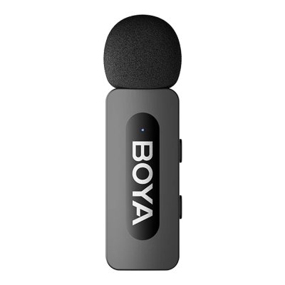 BOYA Wireless microphone 1 RX+2 TX+1 CC, Type-c, Black