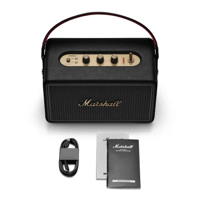 MARSHALL KILBURN III BLUETOOTH SPEAKER - BlackBrass