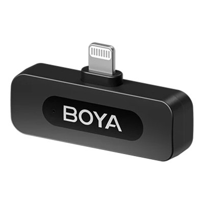 BOYA Wireless microphone 1 RX+2 TX+1 CC, Type-c, Black