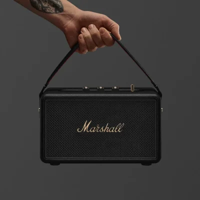 MARSHALL KILBURN III BLUETOOTH SPEAKER - BlackBrass