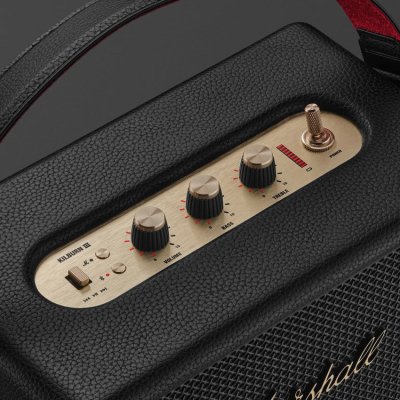 MARSHALL KILBURN III BLUETOOTH SPEAKER - BlackBrass