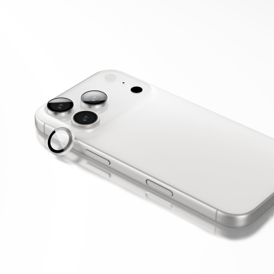 AMAZINGthing Camera Lens Sapphire 3D Len Glass กระจกกันรอยเลนส์กล้อง iPhone 17 Pro / iPhone 17 Pro Max - Crystal Clear