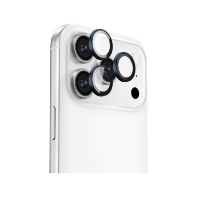 ฟิล์มกันเลนส์ AMAZINGthing iPhone 17 Pro/17 Pro Max 3D Len Glass Titan Blue