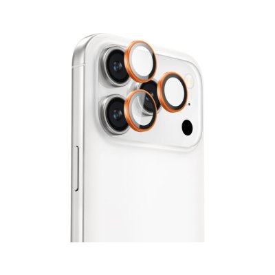 ฟิล์มกันเลนส์ AMAZINGthing Camera Lens iPhone 17 Pro/17 Pro Max Sapphire Titan Orange