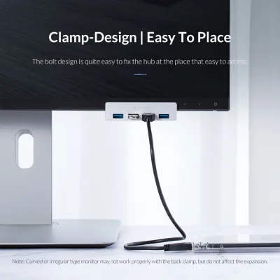 Orico Clip-type USB 3.0 HUB Aluminium 4 Ports(MH4PU)