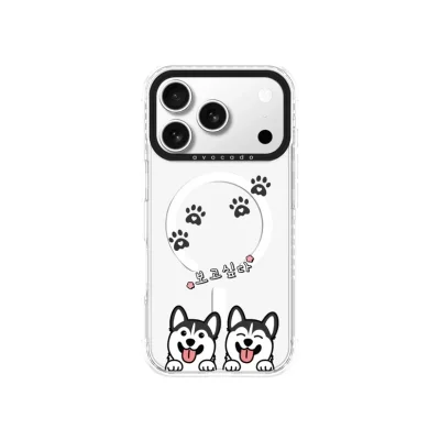 เคสไอโฟน Avocado For iPhone 17 Pro Max Happy Husky