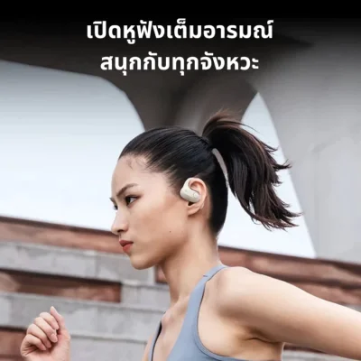 VIAIM Air Open-Ear AI Recording True Wireless Earbuds - Black