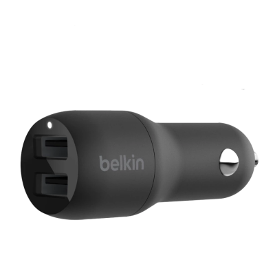 ที่ชาร์จมือถือในรถ BELKIN BOOST CHARGE Dual USB-C 25 วัตต์, USB-A 12 วัตต์