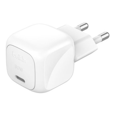 อะแดปเตอร์ Belkin Wall USB Charger 1 USB-C (PD30W) White