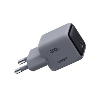 หัวชาร์จ  AUKEY Comet PA-C2 USB-C 30วัตต์ เทคโนโลยี Gan ชาร์จเร็ว ขนาดเล็ก