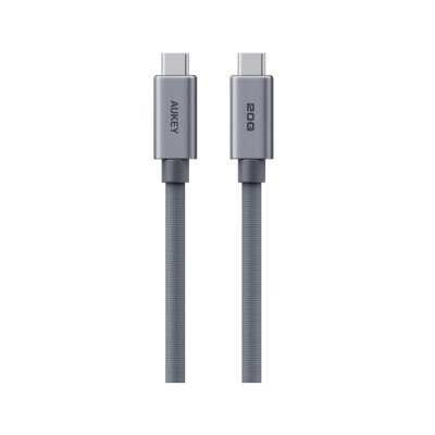สายชาร์จ AUKEY USB-C to USB-C 240W 2M Gray (CB-DCC321)