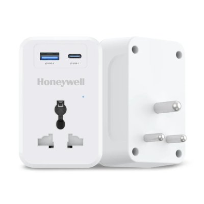 Honeywell หัวชาร์จ Surge Cube USB-C 1 พอร์ต USB-A 1 พอร์ต