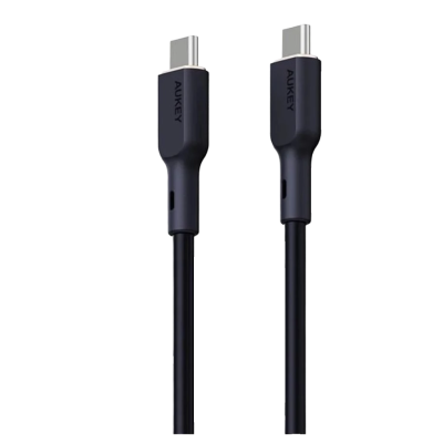 สายชาร์จ AUKEY CB-SCC242 Circlet Blink 240W ชาร์จเร็ว 5A แบบ USB C to USB – C PD Cable รุ่น CB-SCC242