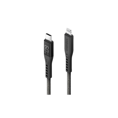 สายชาร์จ Energea USB-C to Lightning with MCT 1.5M Black