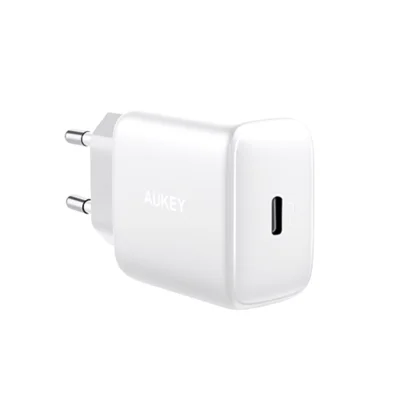 อะแดปเตอร์ Aukey PA-R1P 30W Nano Wall Charger White