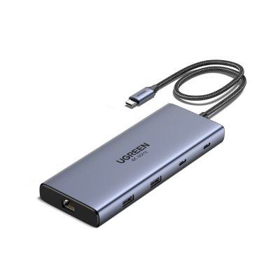 ฮับมัลติพอร์ต AUKEY 10 in 1 USB-C Hub 4K HDMI VGA รุ่น CB-C89