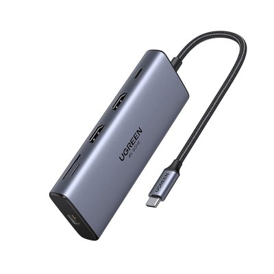 ฮับมัลติพอร์ต AUKEY 10 in 1 USB-C Hub 4K HDMI VGA รุ่น CB-C89