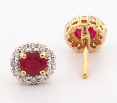 18K Earring Gold