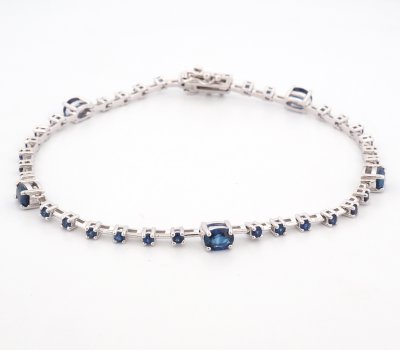 18K Bracelet White Gold