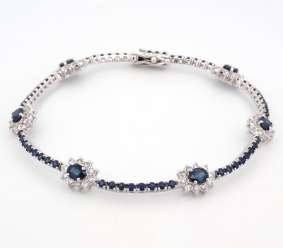 18K Bracelet White Gold