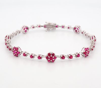 18K Bracelet White Gold