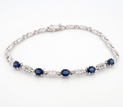 18K Bracelet White Gold