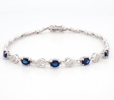 18K Bracelet White Gold