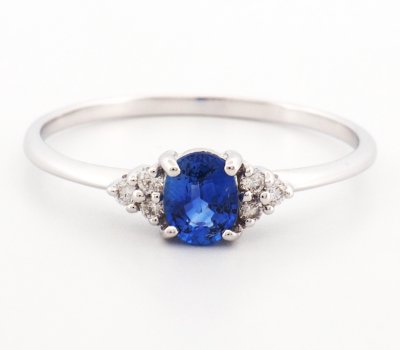 18K Ring White Gold