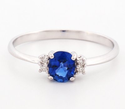18K Ring White Gold