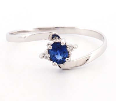 18K Ring White Gold